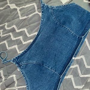 Denim tank